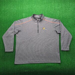 Cincinnati Bengals Sweatshirt Mens 2XL‎ Striped Long Sleeve NFL Football Sports
